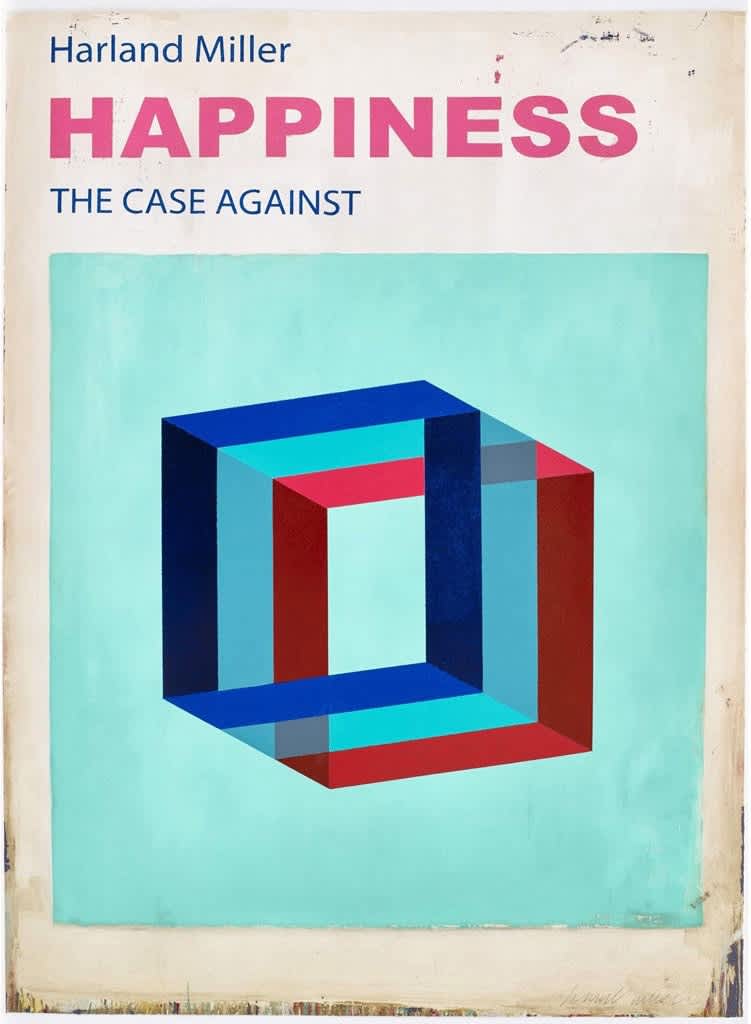 Harland Miller, Happiness - The Case Against (Large), 2017