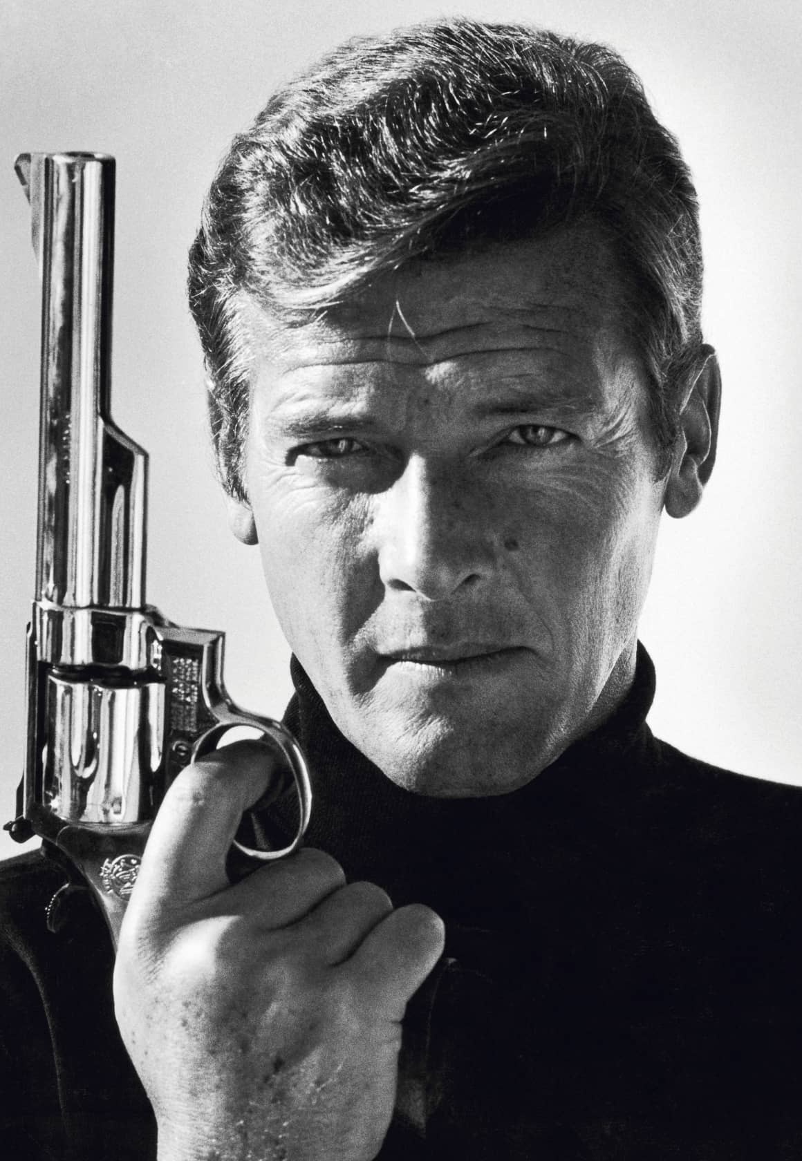 Terry O'Neill Roger Moore as James Bond Lifetime Gelatin Silver Print