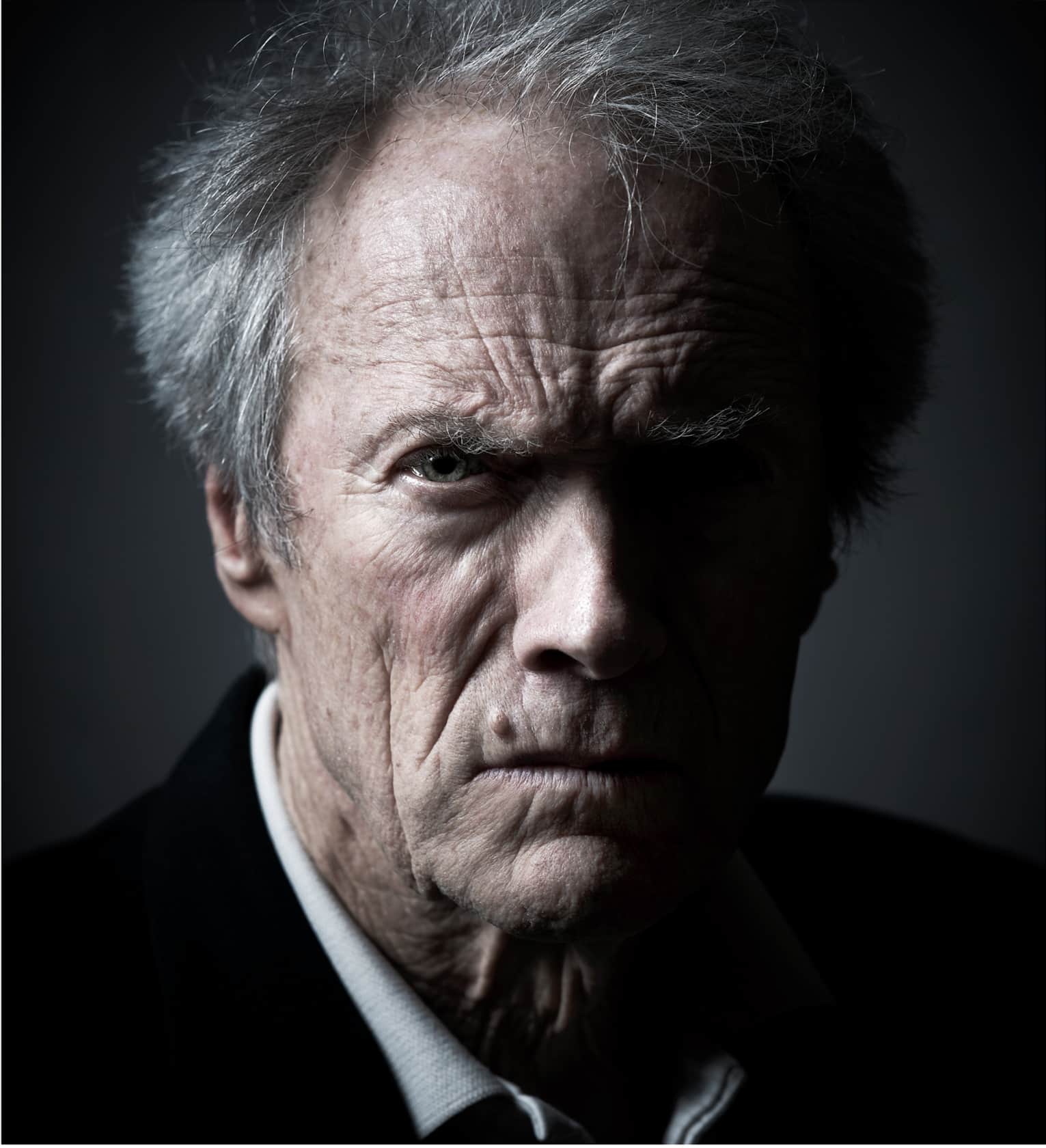 Andy Gotts Clint Eastwood - Co-signed C-Type Photographic Print