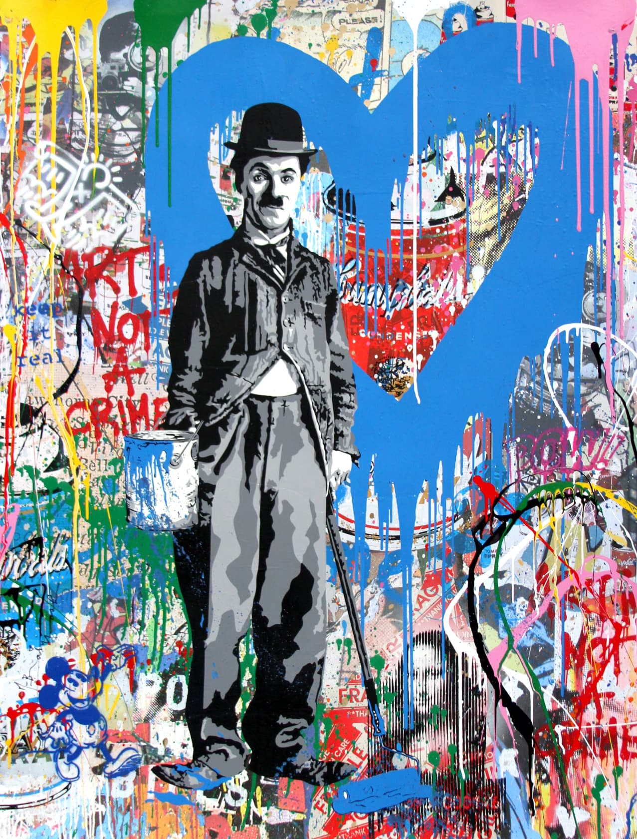 Mr. Brainwash, Chaplin, 2018