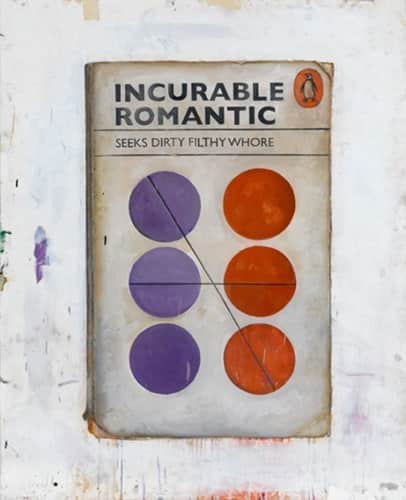 Harland Miller, Incurable Romantic Seeks Dirty Filthy Whore, 2011