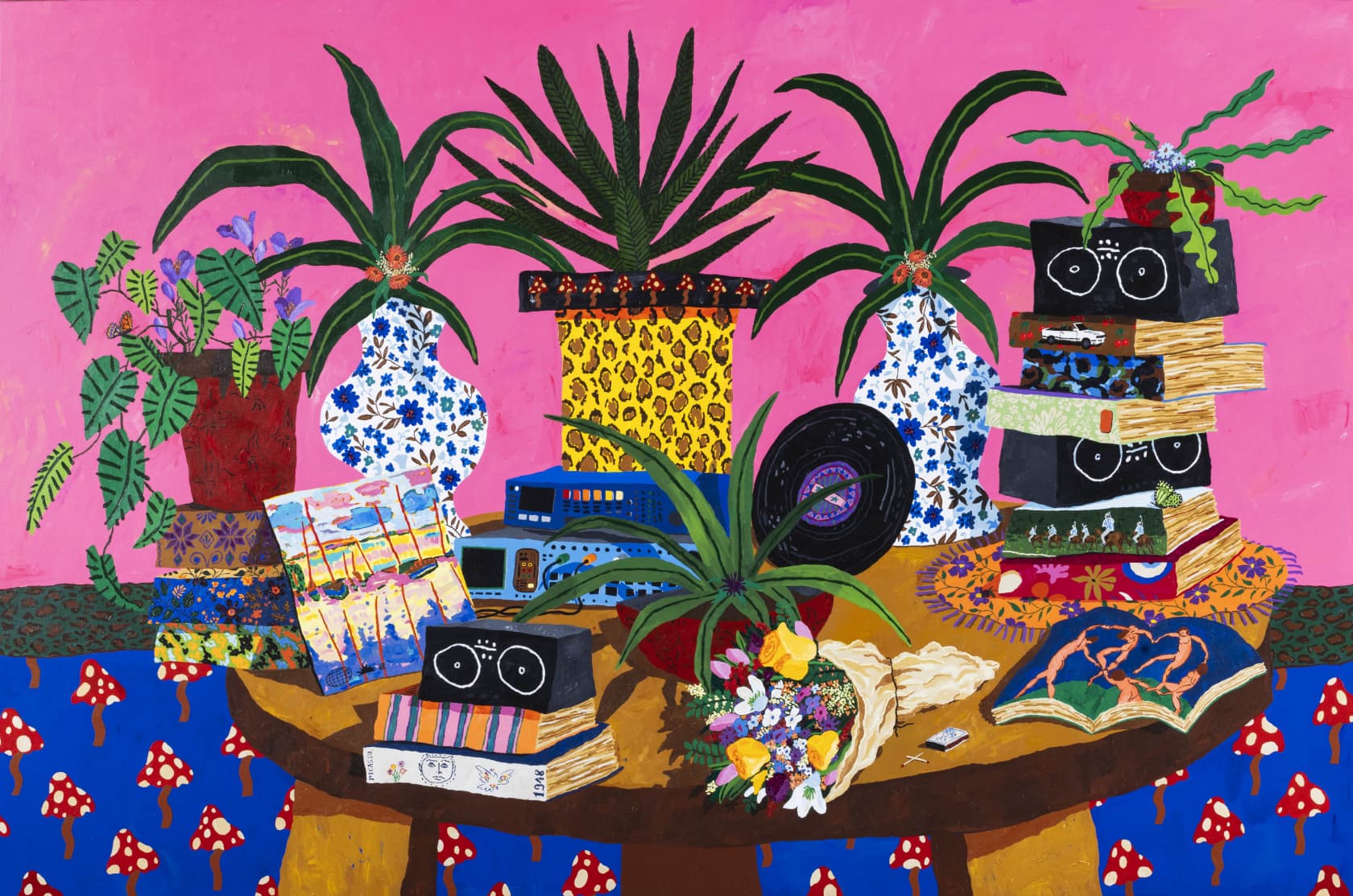 Cooper 21 Songs Acrylic on Linen