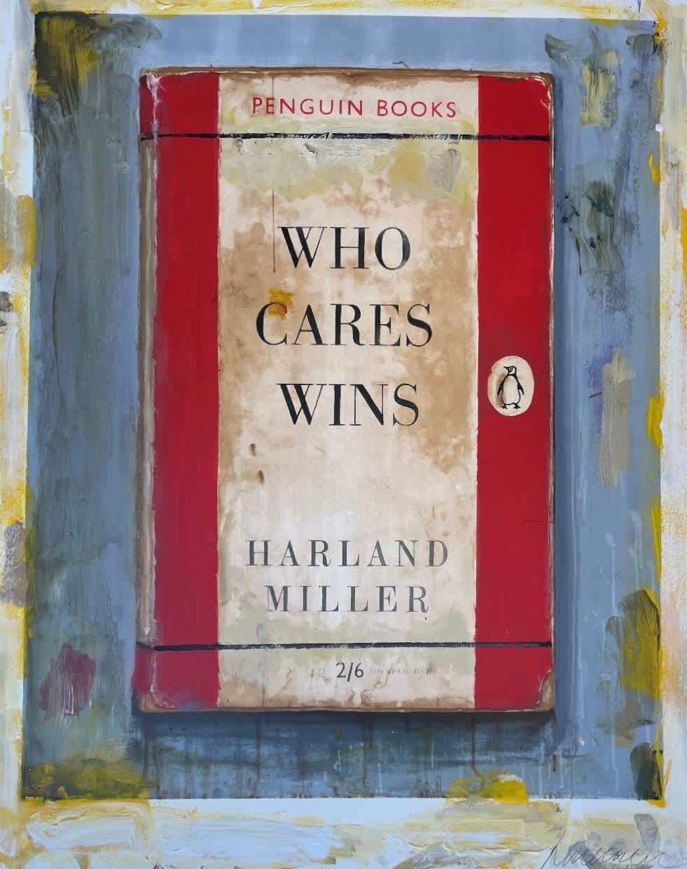 Harland Miller, Who Cares Wins, 2022