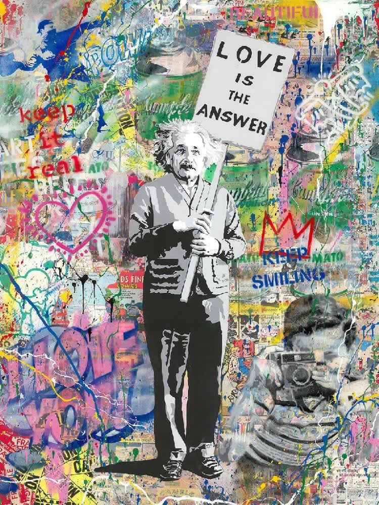 Mr Brainwash, Einstein, 2021