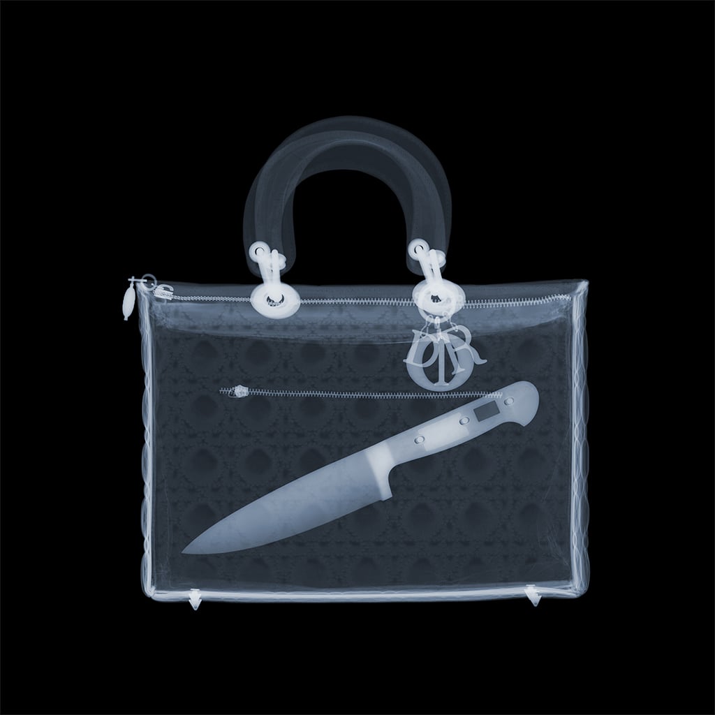 Nick Veasey Dagger in My Dior Diasec C-Type Print onto Dibond with Plexi Face