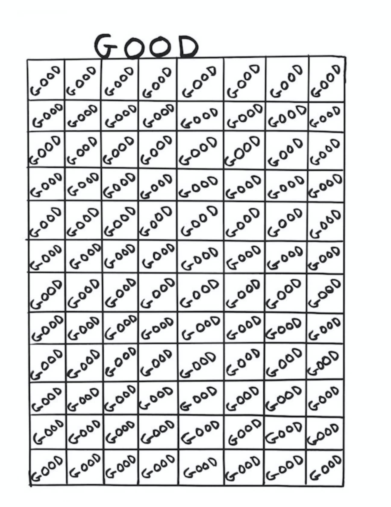 David Shrigley, Untitled, 2018
