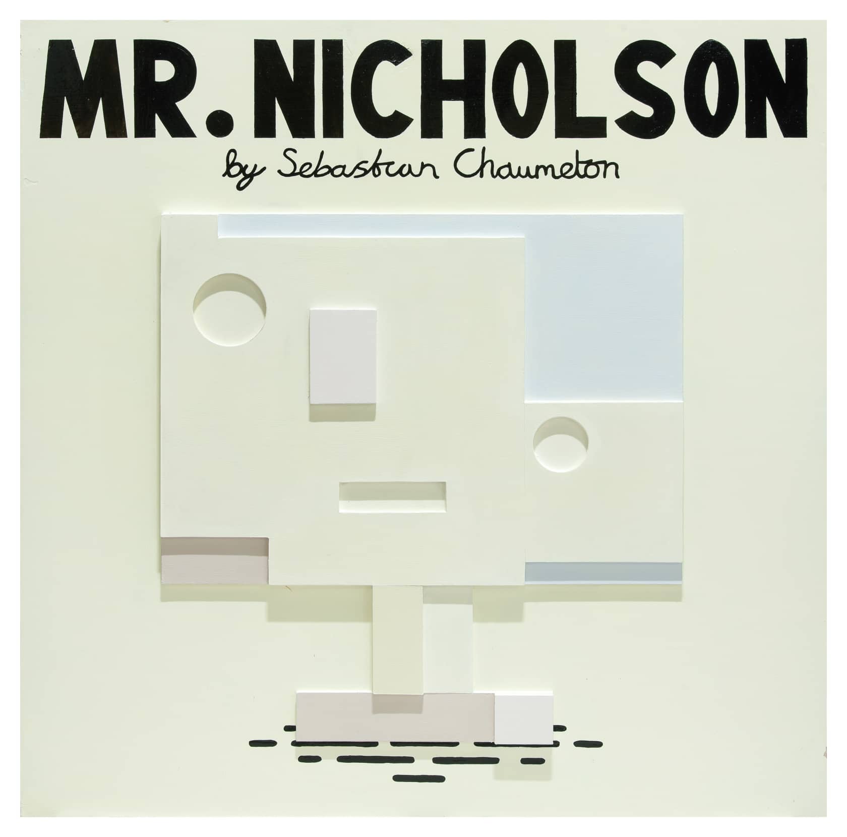 Sebastian Chaumeton Mr. Nicholson Acrylic on wood