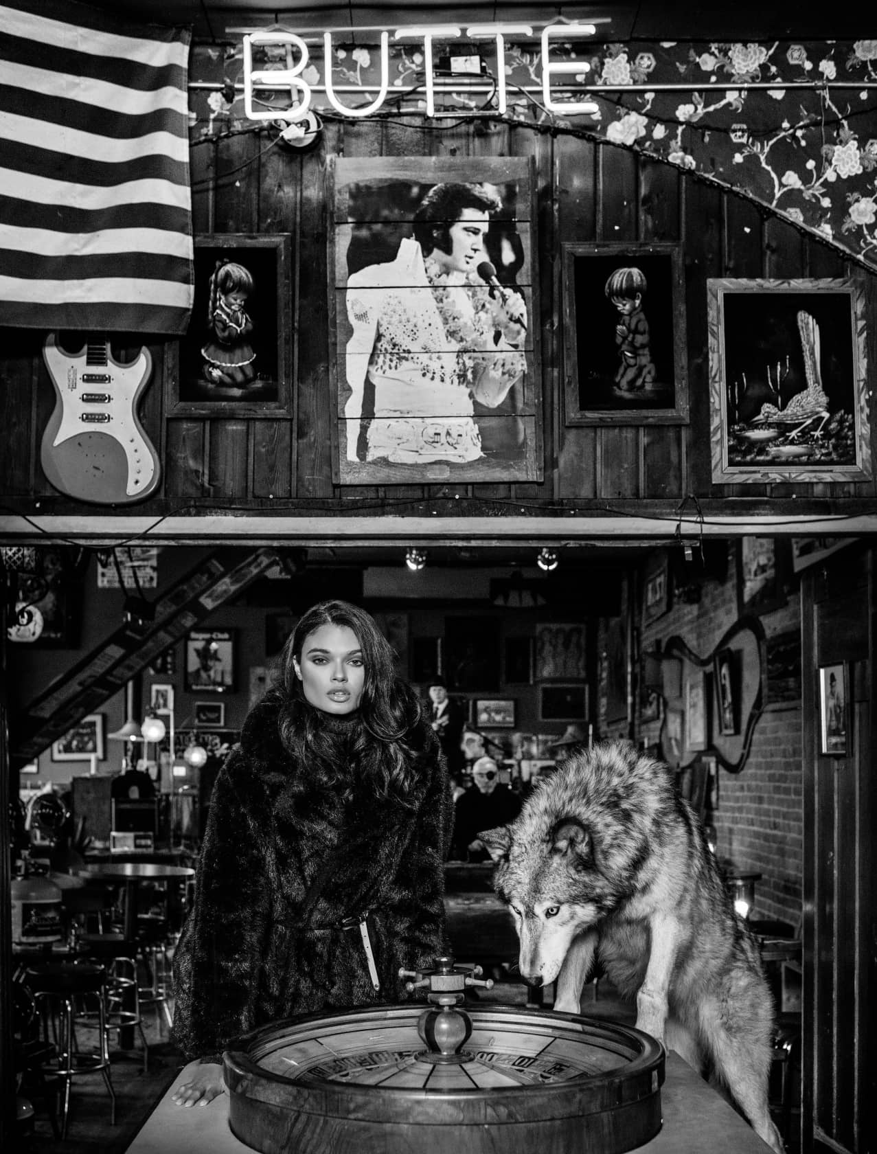 David Yarrow, The King and Us, 2020