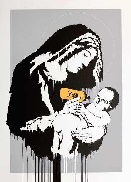 Banksy, Toxic Mary (Unsigned), 2004