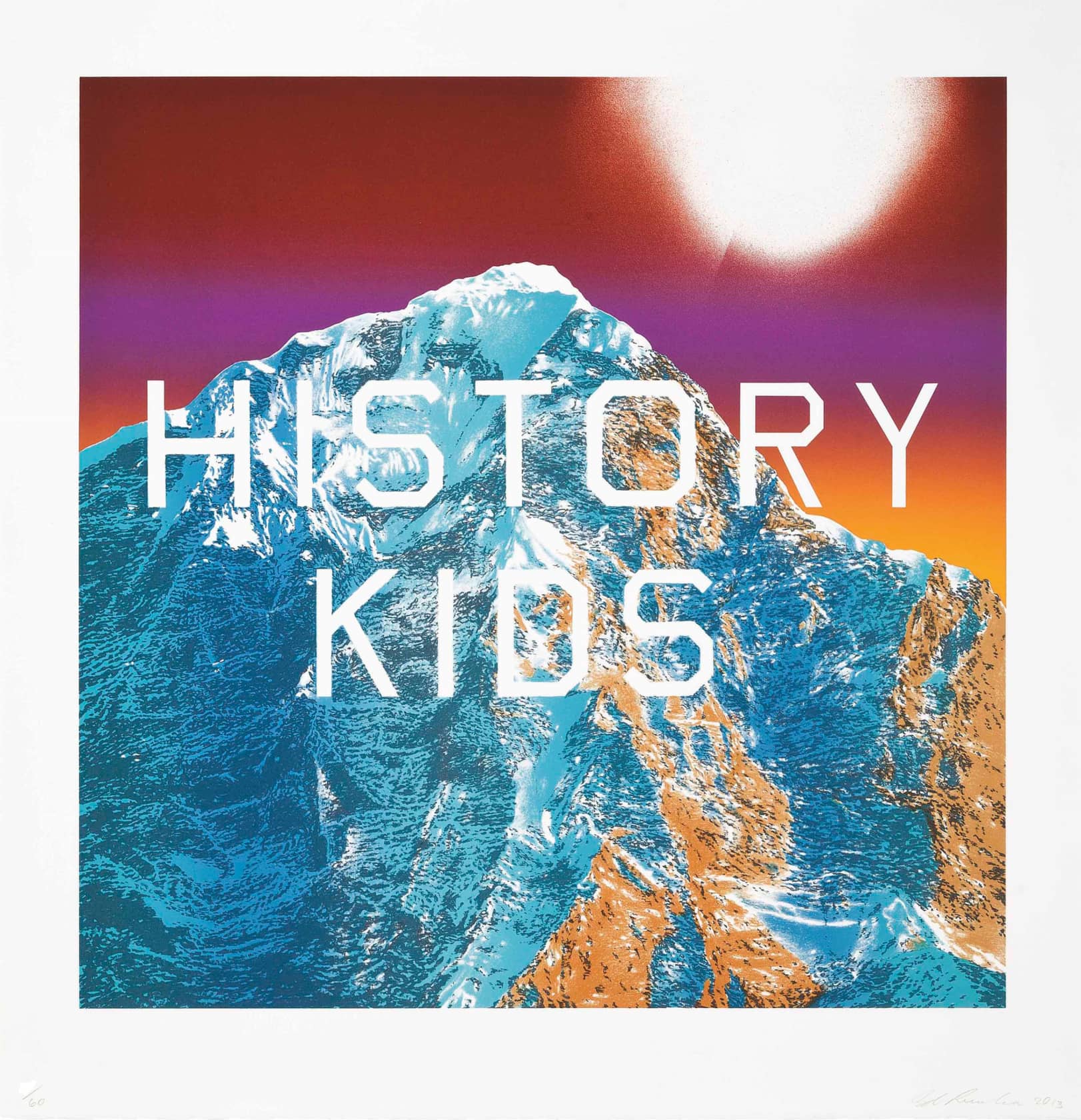 Ed Ruscha, History Kids, 2014