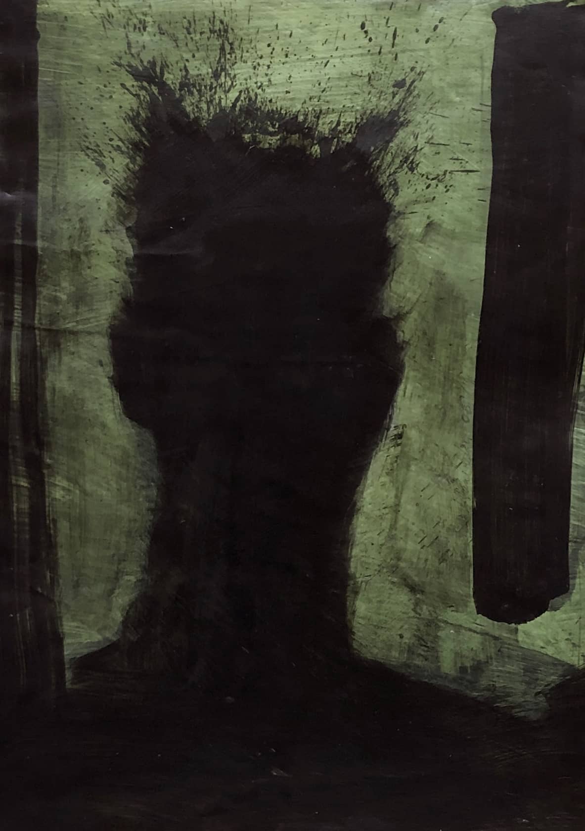 Richard Hambleton, Shadow Head Portrait, 2005