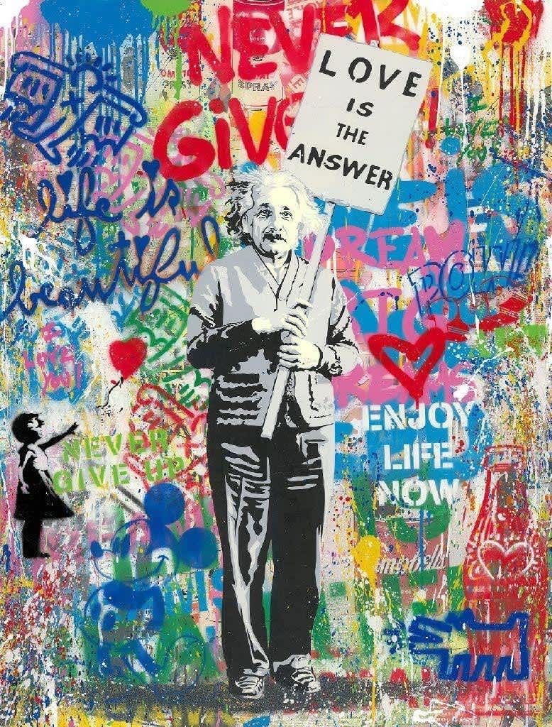 Mr Brainwash, Einstein, 2020