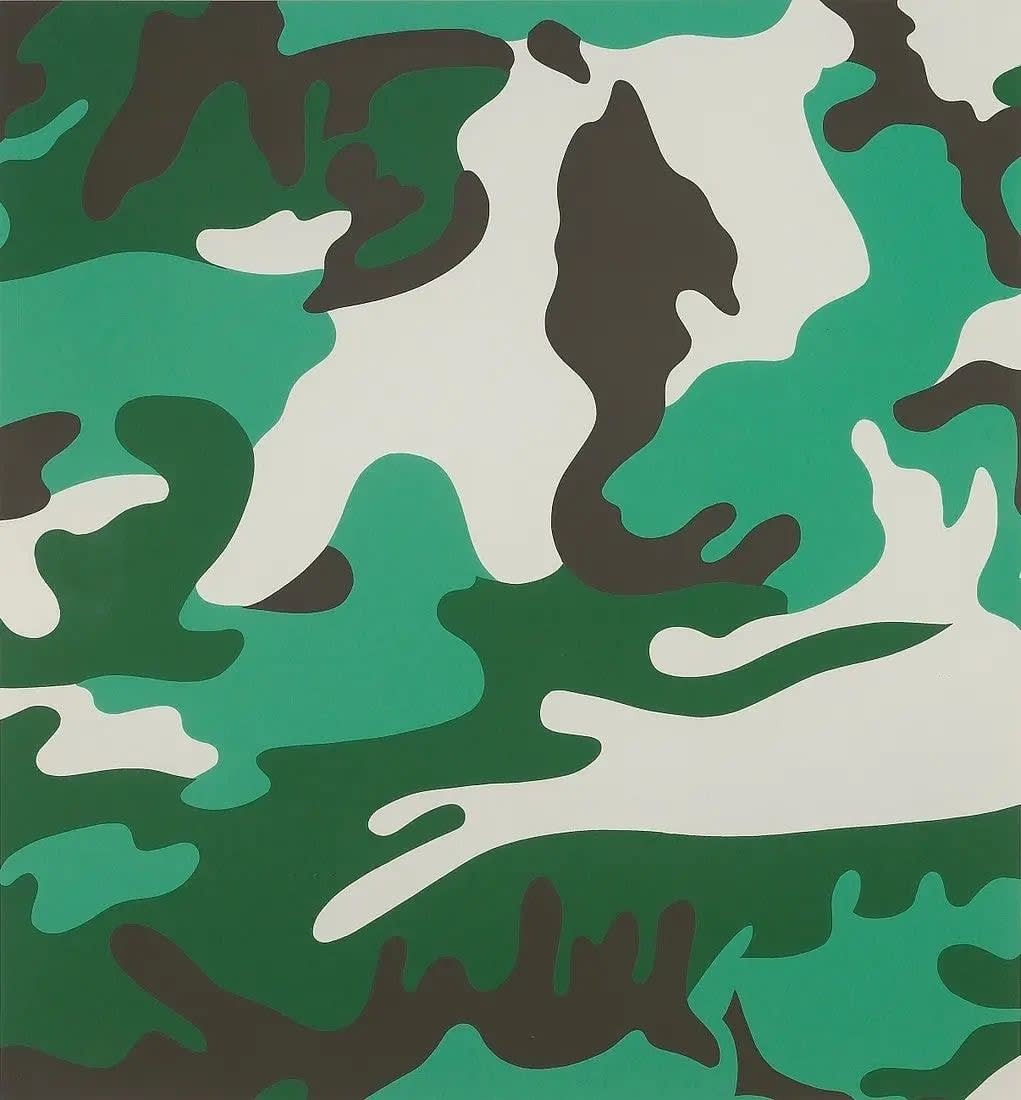 Andy Warhol Camouflage (FS II.407) Screenprint