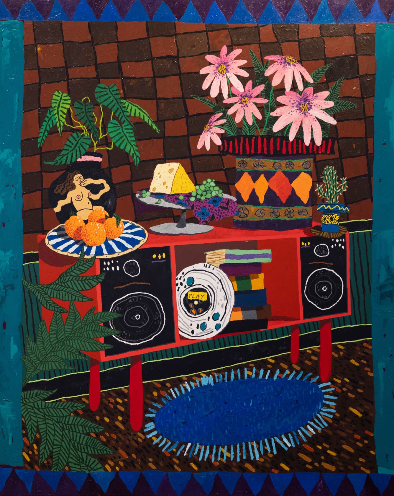 Cooper, Still Life with Dancing Woman, 2024