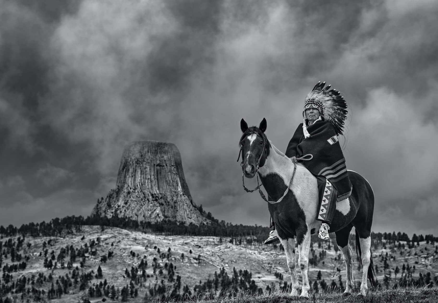 David Yarrow Chief Archival Pigment Print