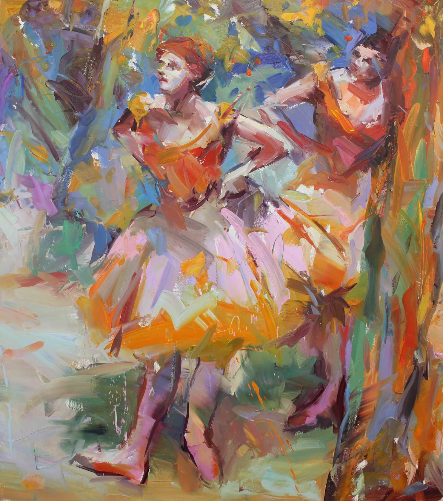 Paul Wright, Ballerina 2 (Tribute to Degas), 2017