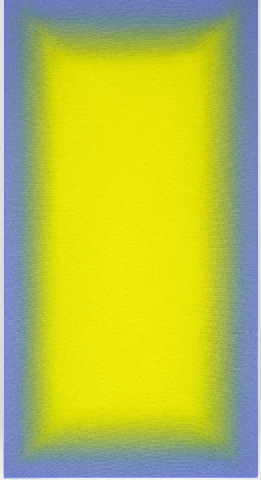 Ruth Pastine Yellow (Violet), Core Series Oil on canvas on bevelled panel