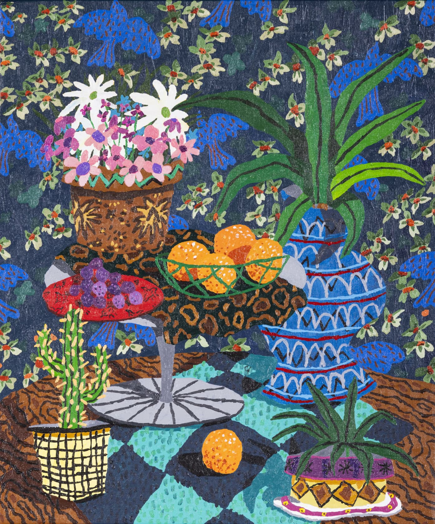 Cooper, Still Life With Bird Pattern, 2025