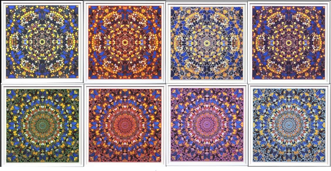 Damien Hirst, Cathedral Collection (Set of 8), 2007