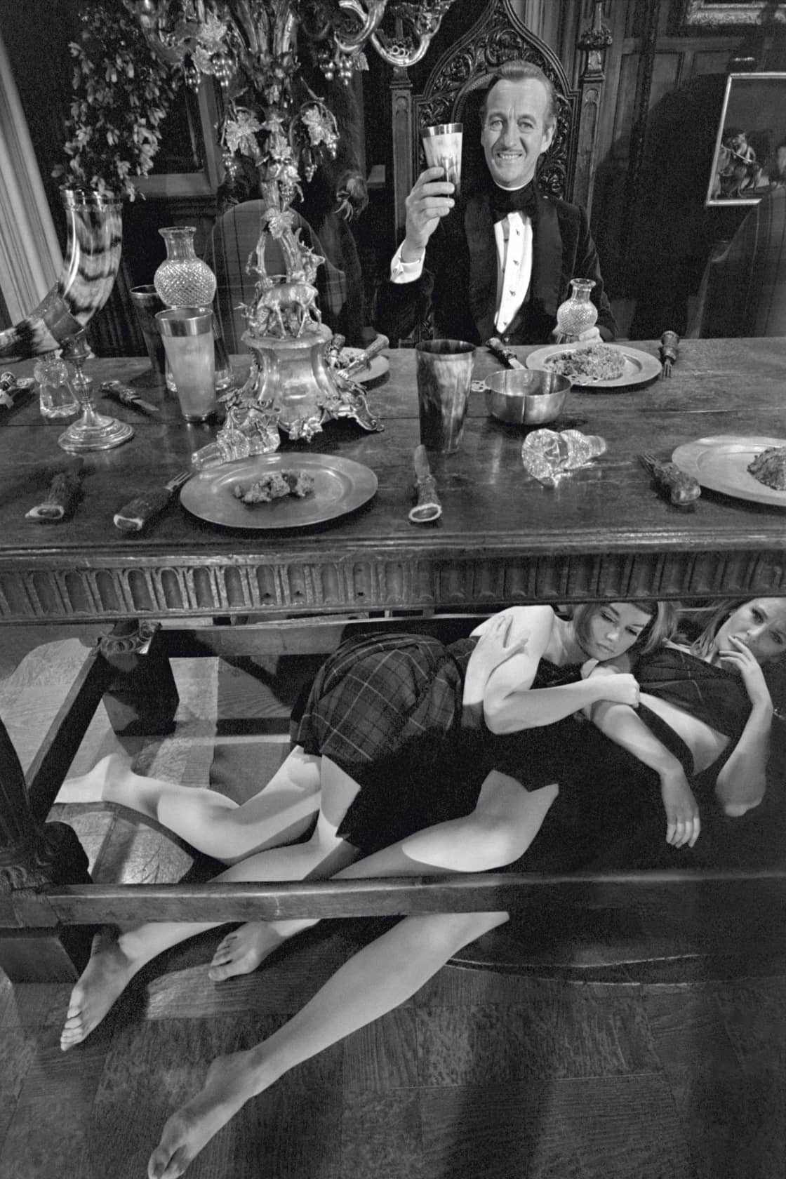 Terry O'Neill, David Niven in 'Casino Royale', 1967