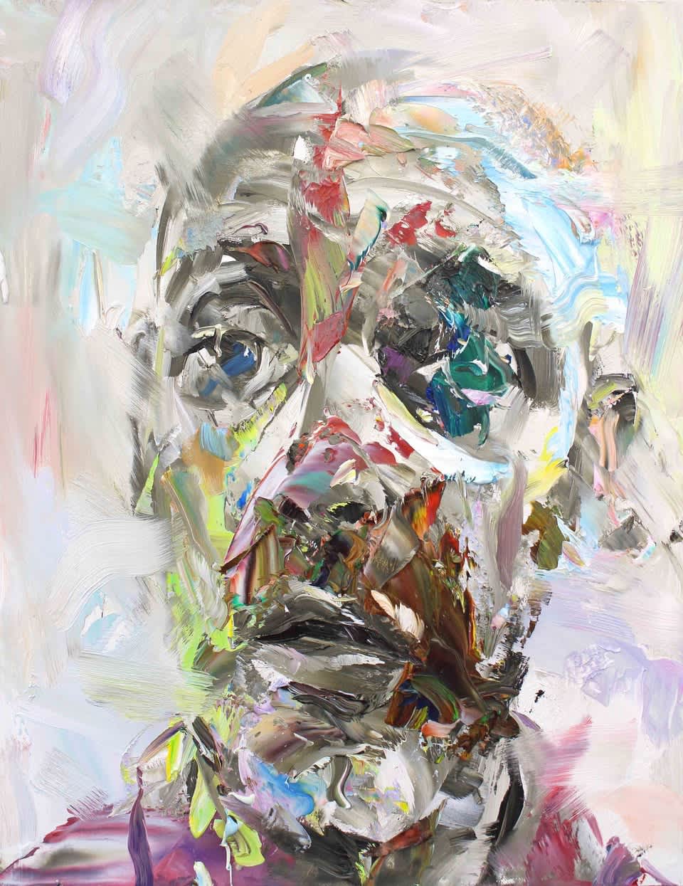 Paul Wright, Startled Self Portrait, 2016