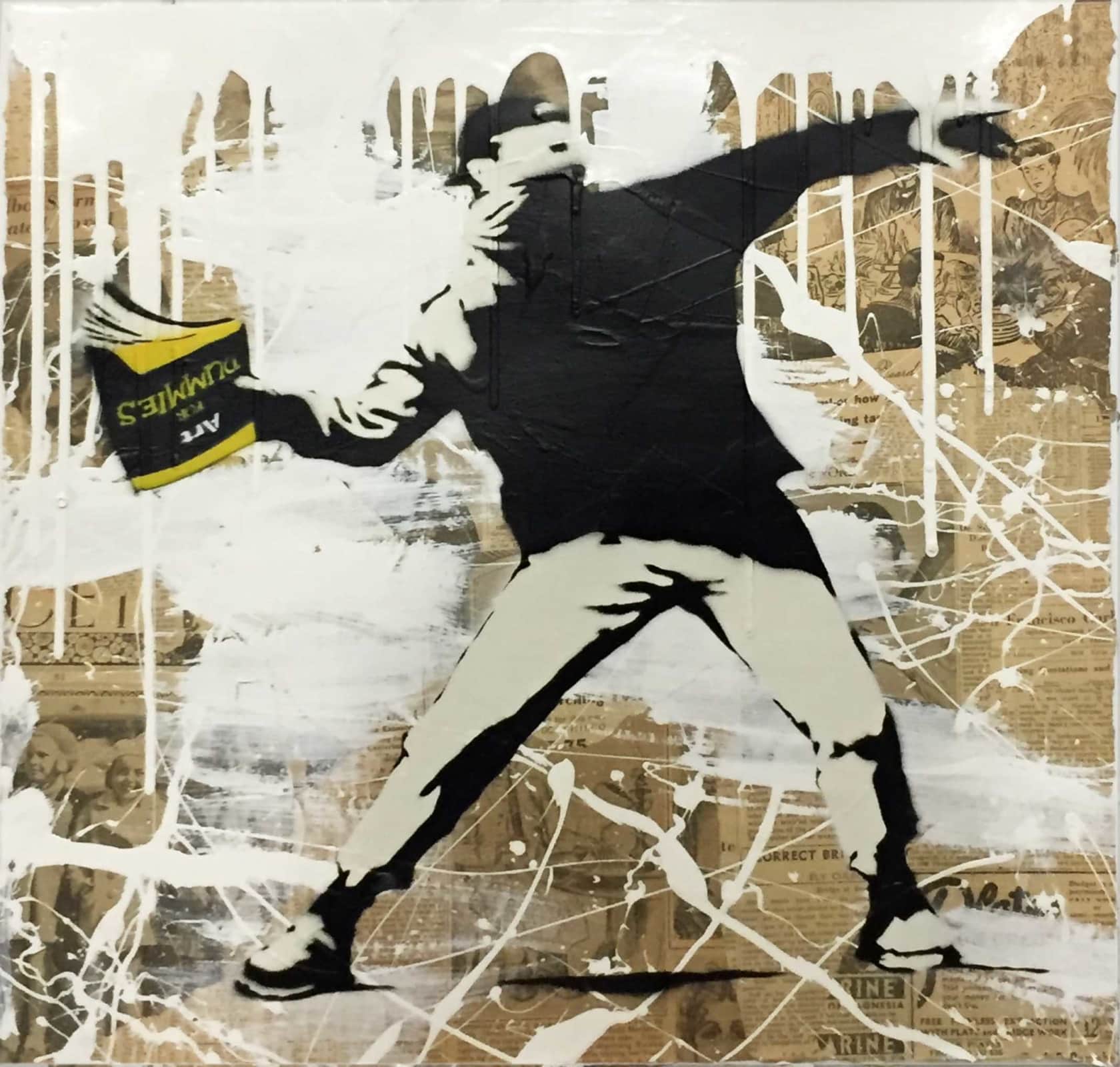 Mr Brainwash, Banksy Thrower, 2017