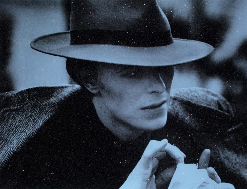 Russell Young, David Bowie Man Who Fell To Earth (Stardust Blue), 2023