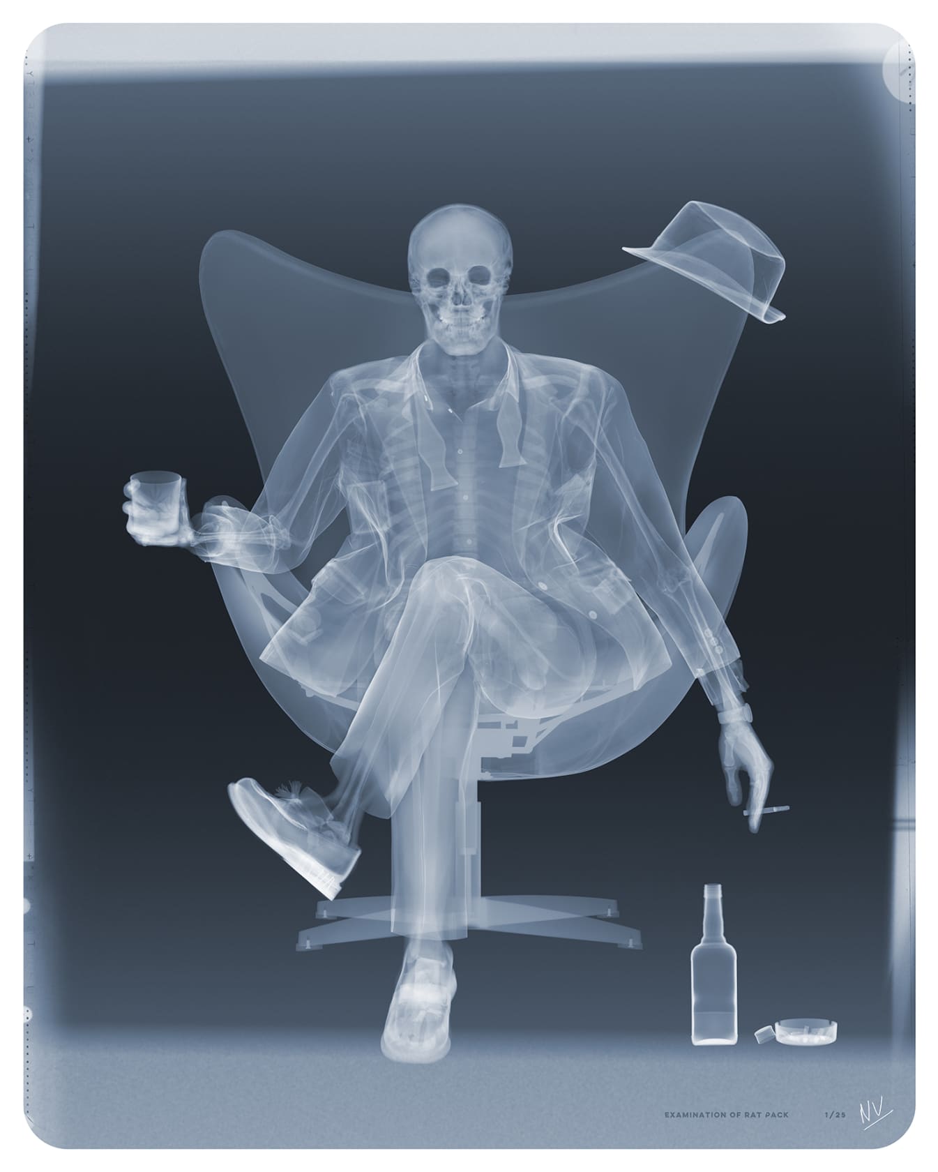Nick Veasey, Examination of Rat Pack, 2020