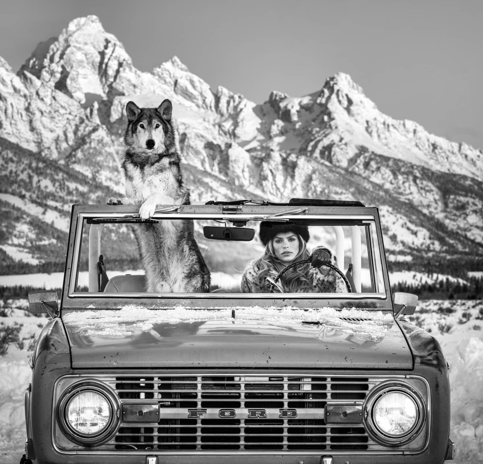 David Yarrow, The Tetons, 2025