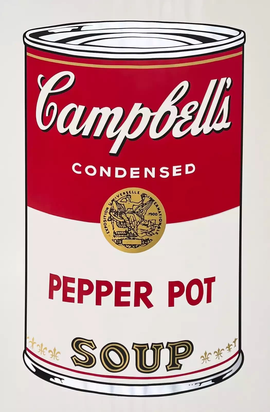Andy Warhol Campbell Soup I: Pepper Pot Screenprint