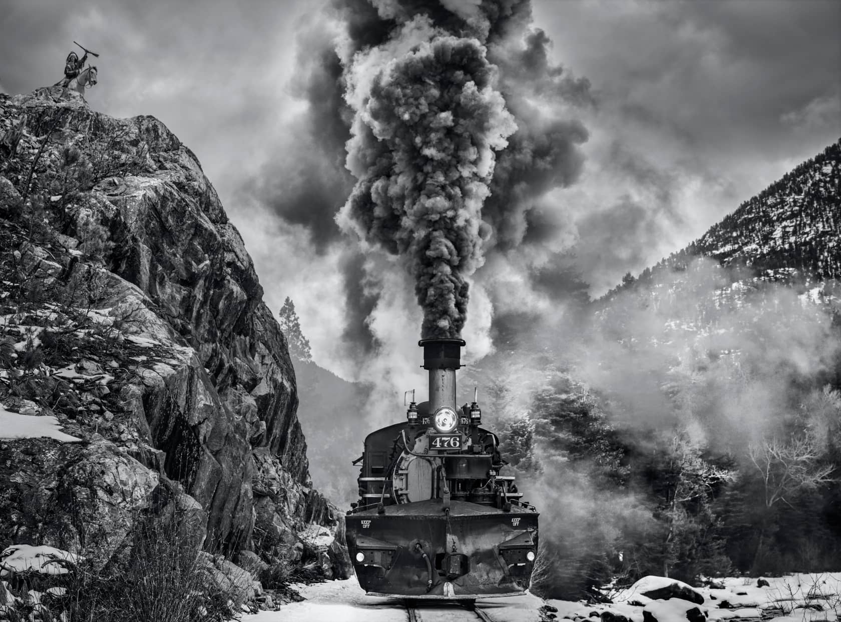 David Yarrow, Vantage Point, 2021