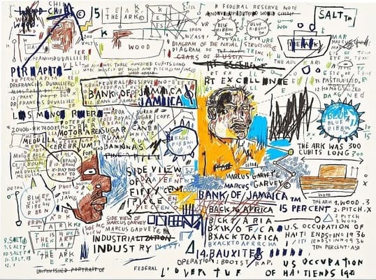 Jean-Michel Basquiat, 50 Cent Piece, 1983/2020