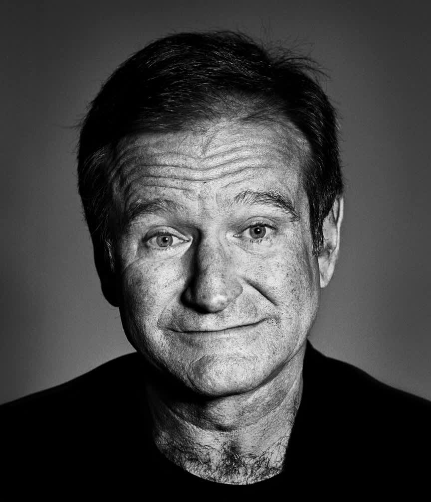 Andy Gotts Robin Williams Fine Art Giclée Archival Print
