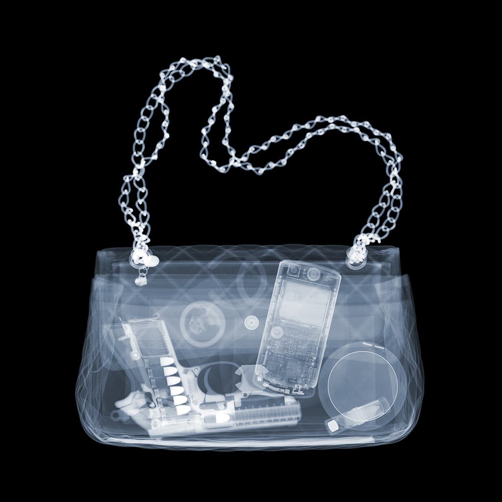 Nick Veasey, Chanel Packing Heat, 2015