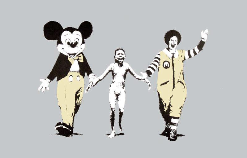 Banksy Napalm Screenprint