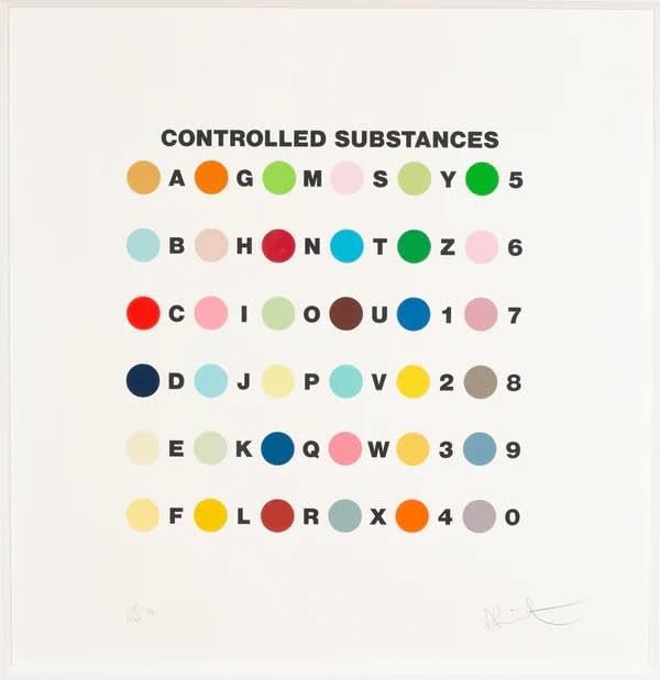 Damien Hirst, Controlled Substances, 2011