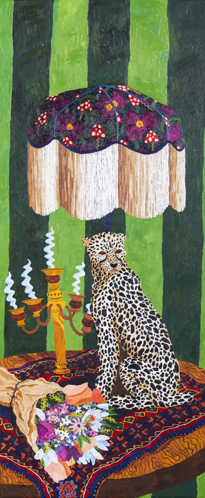 Cooper, Cheetah Lamp, 2025