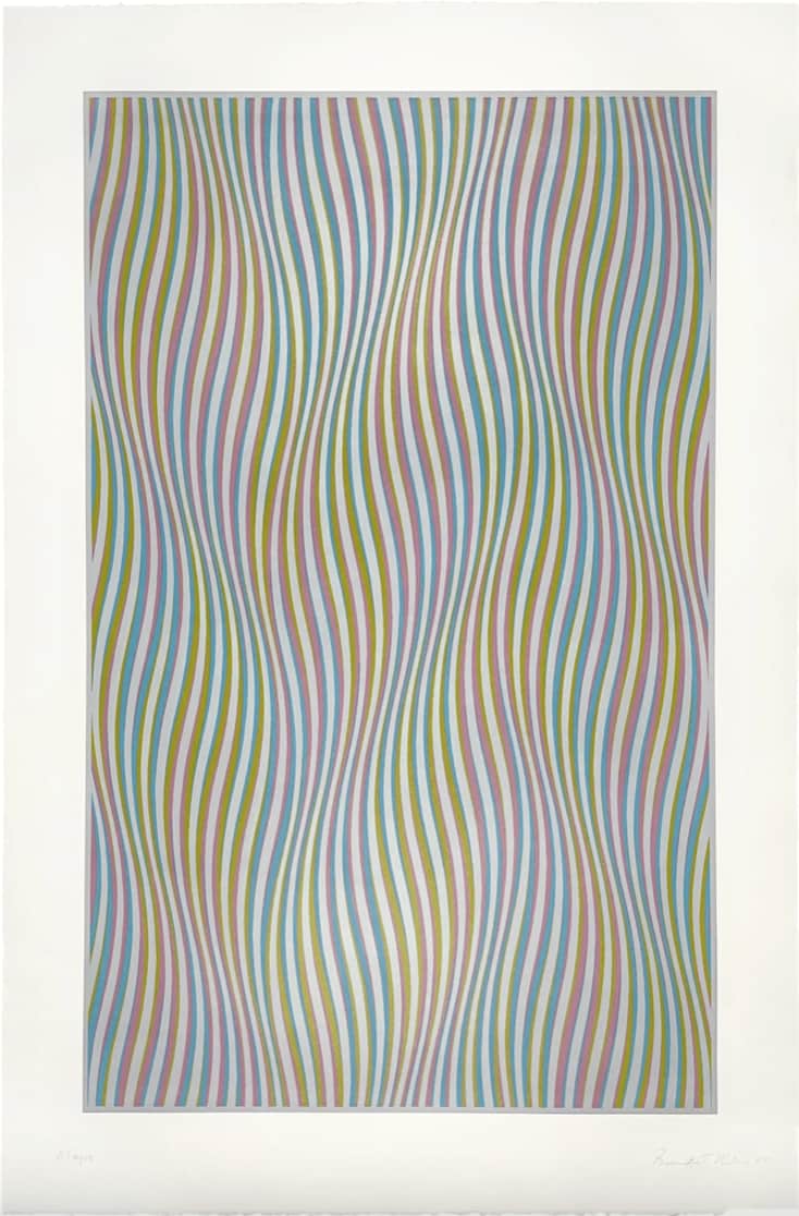 Bridget Riley, Elapse, 1982