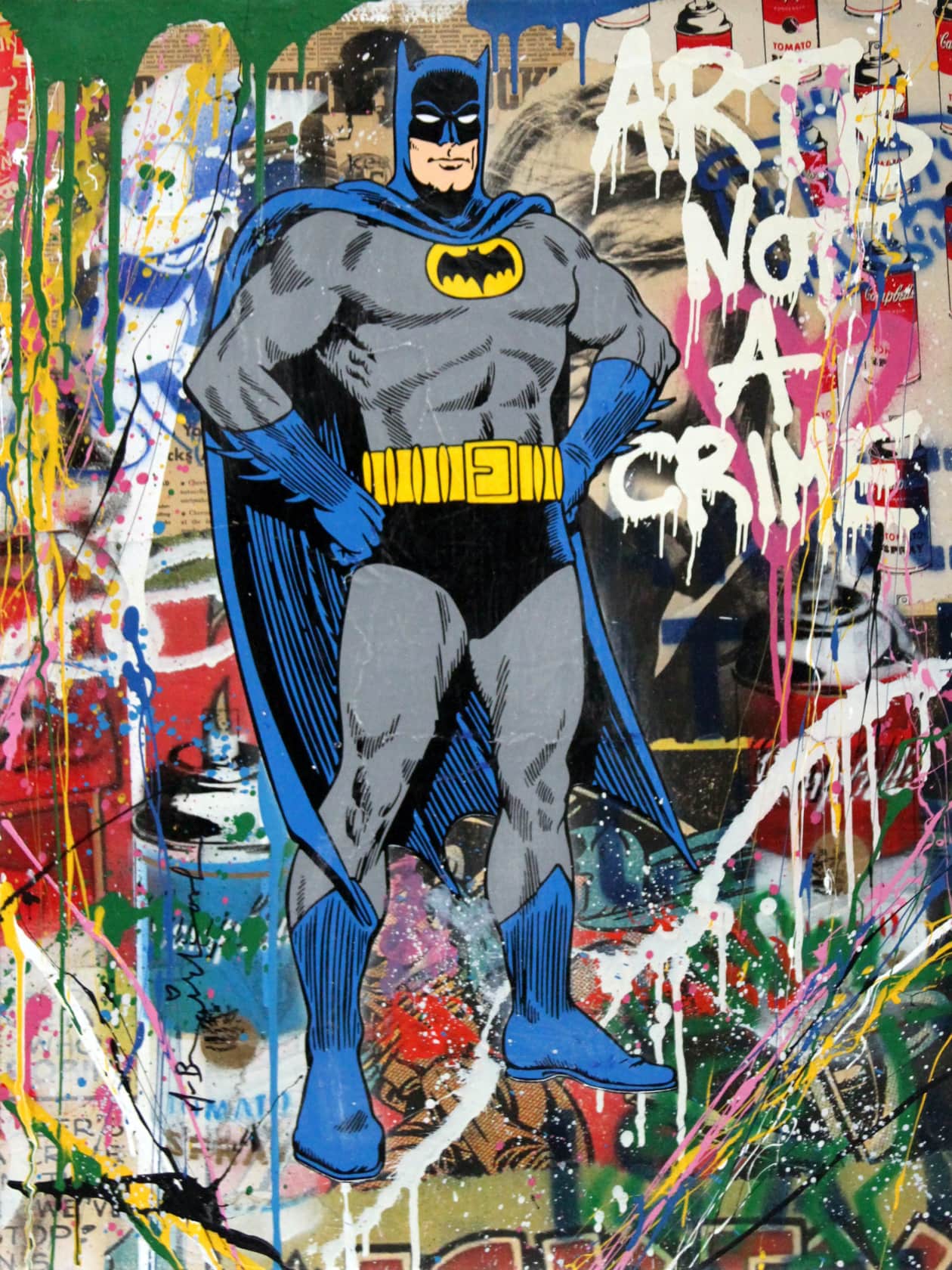 Mr Brainwash, Batman, 2017