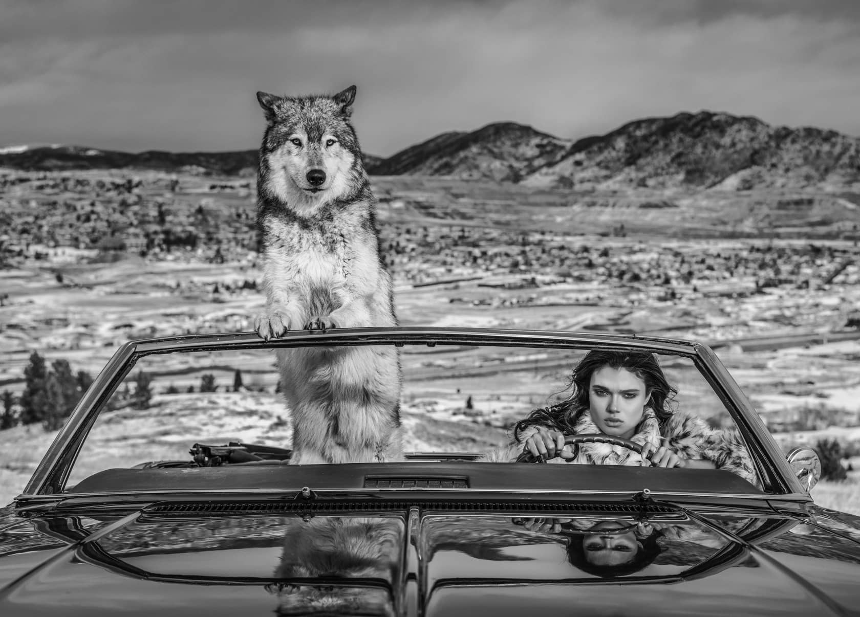 David Yarrow The Richest Hill In The World Archival Pigment Print