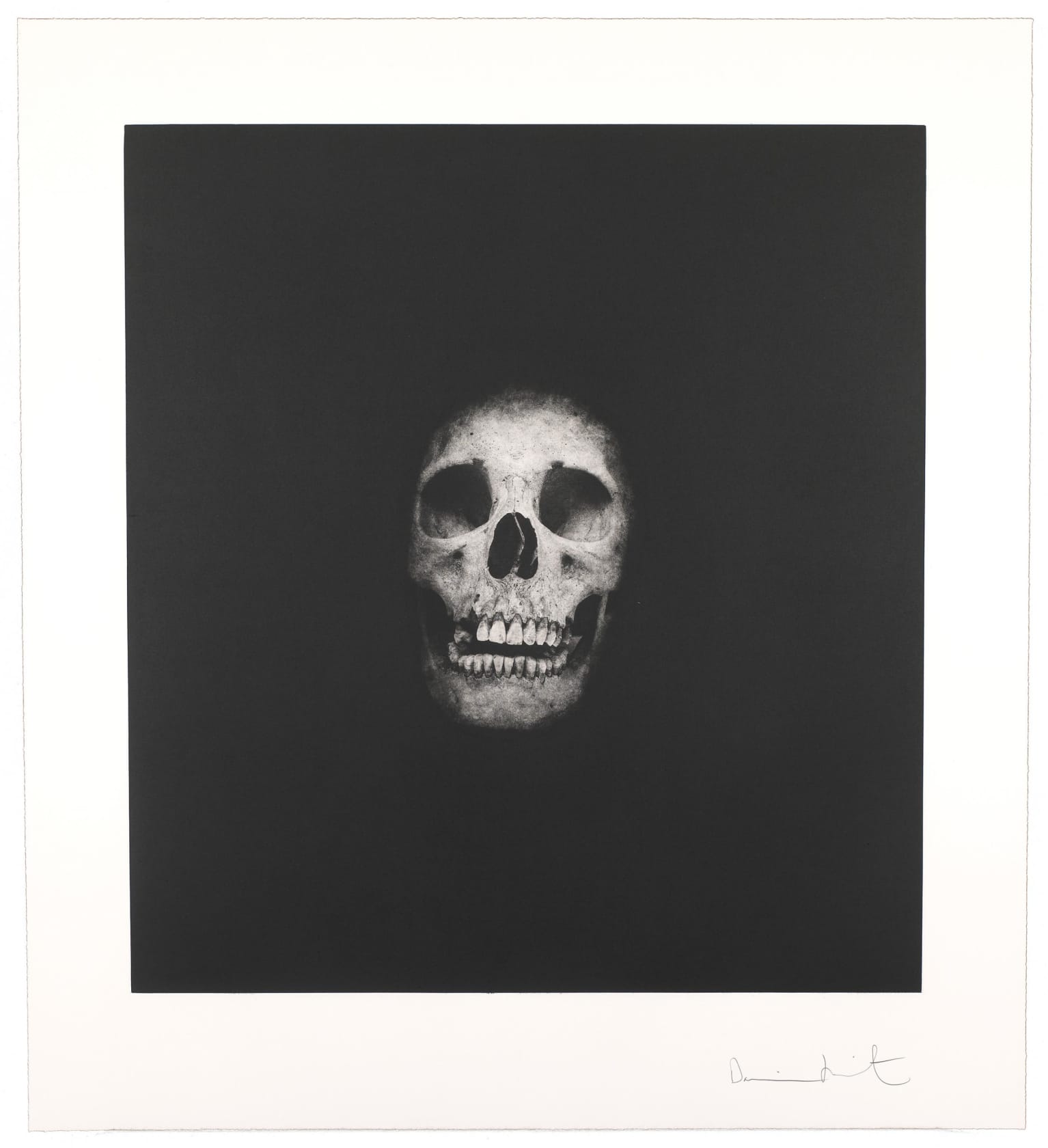 Damien Hirst Skull 12 (Memento) Etching