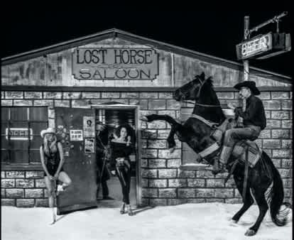 David Yarrow, The Lost Horse Saloon, 2020