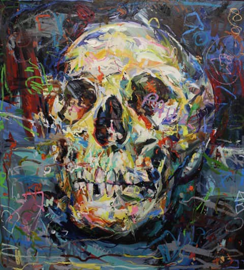Paul Wright, Bonehead (skull), 2016
