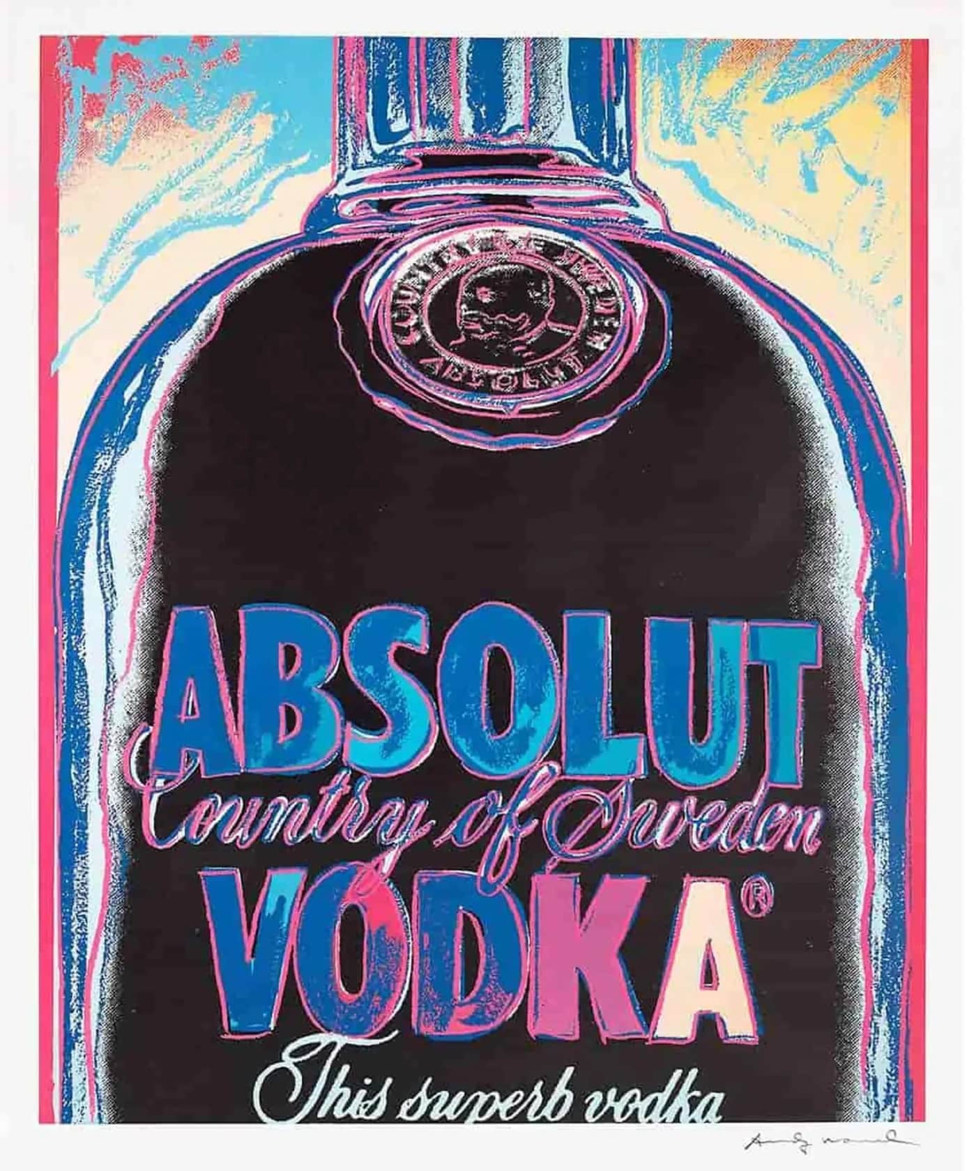 Andy Warhol, Absolut Vodka, 1985