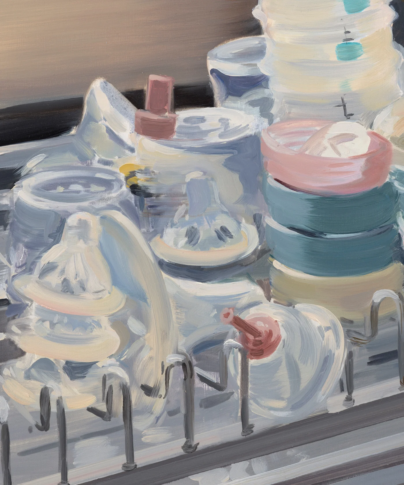 Caroline Walker My Bottles and Pumps, 2024
