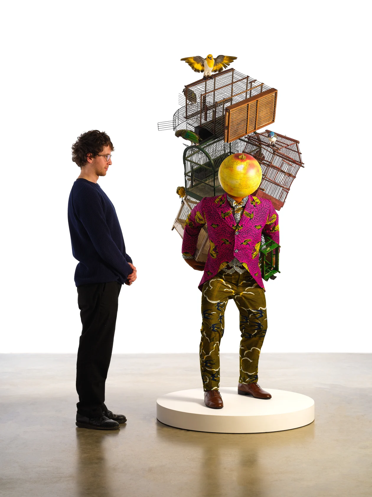 Yinka Shonibare Birdcage Man, 2023