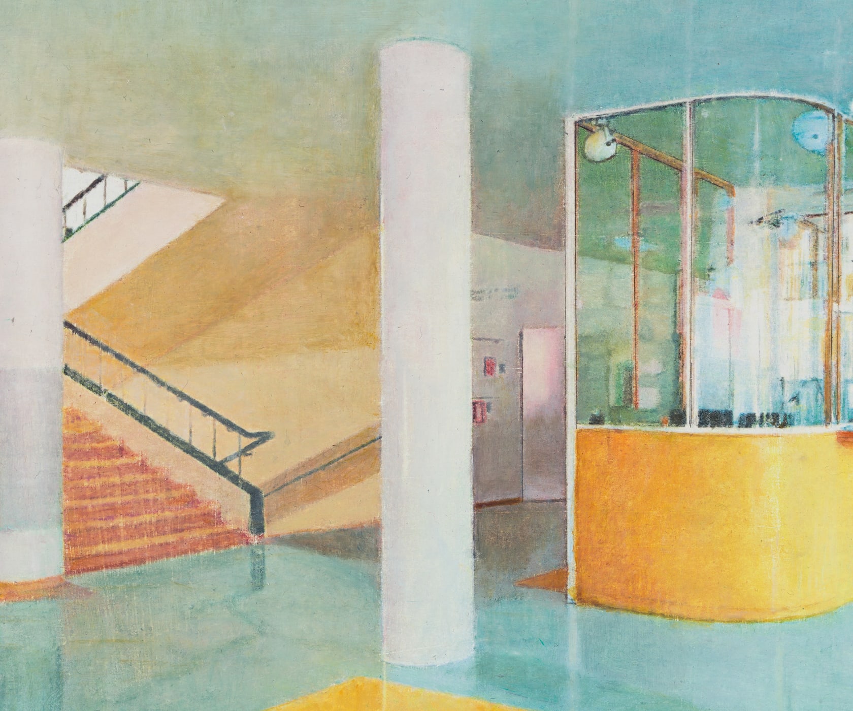 Juan Araujo Reception desk, Alvar Aalto’s sanatorium, 2021-2022