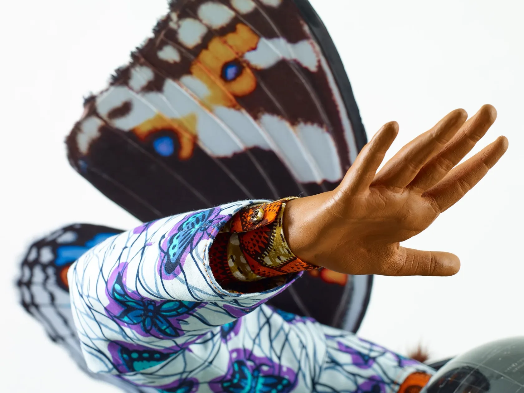 Yinka Shonibare, Butterfly Kid (Boy) IV, 2019