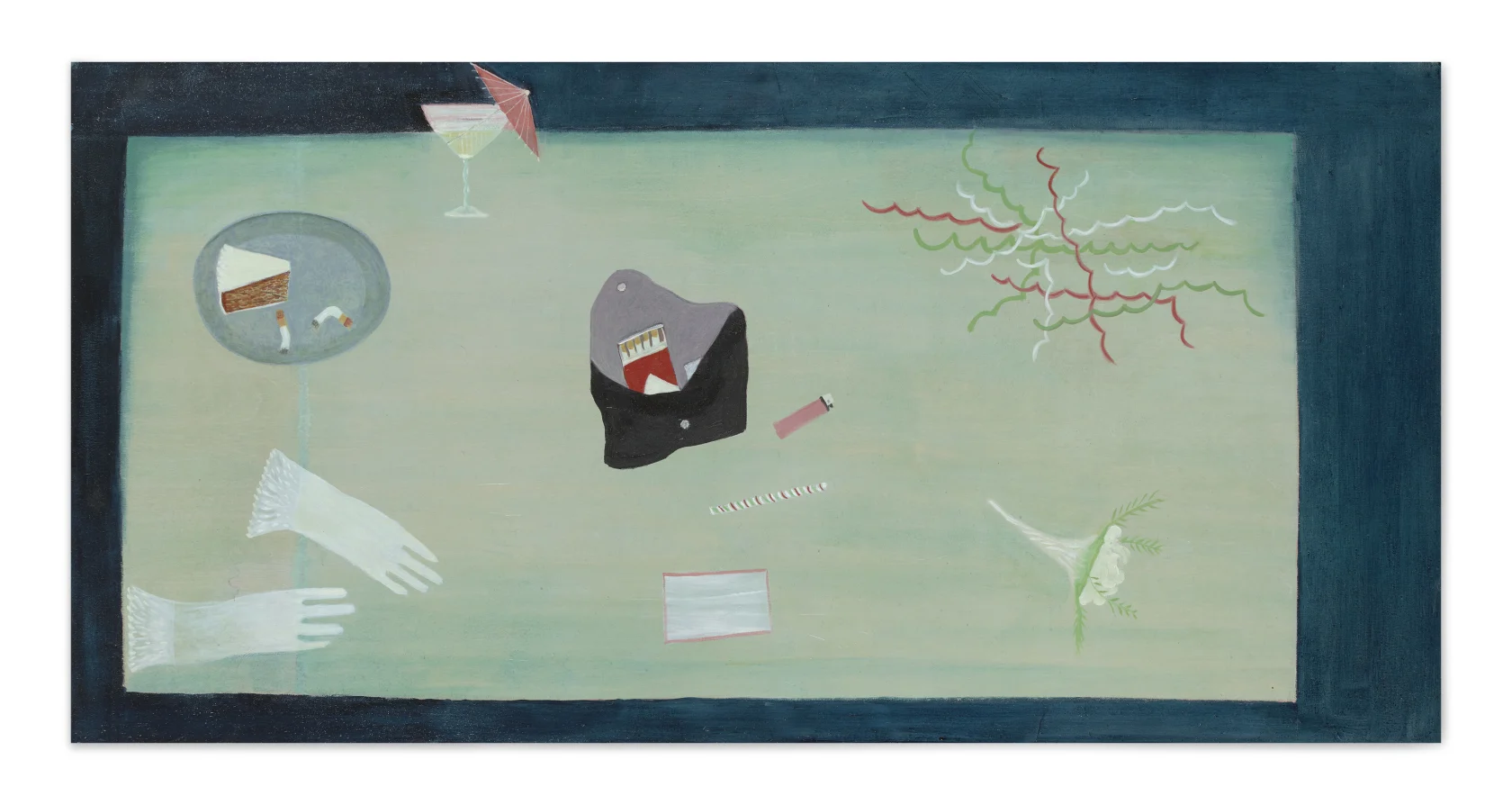Anne Rothenstein, Remains of the Wedding Breakfast, 2019-2020