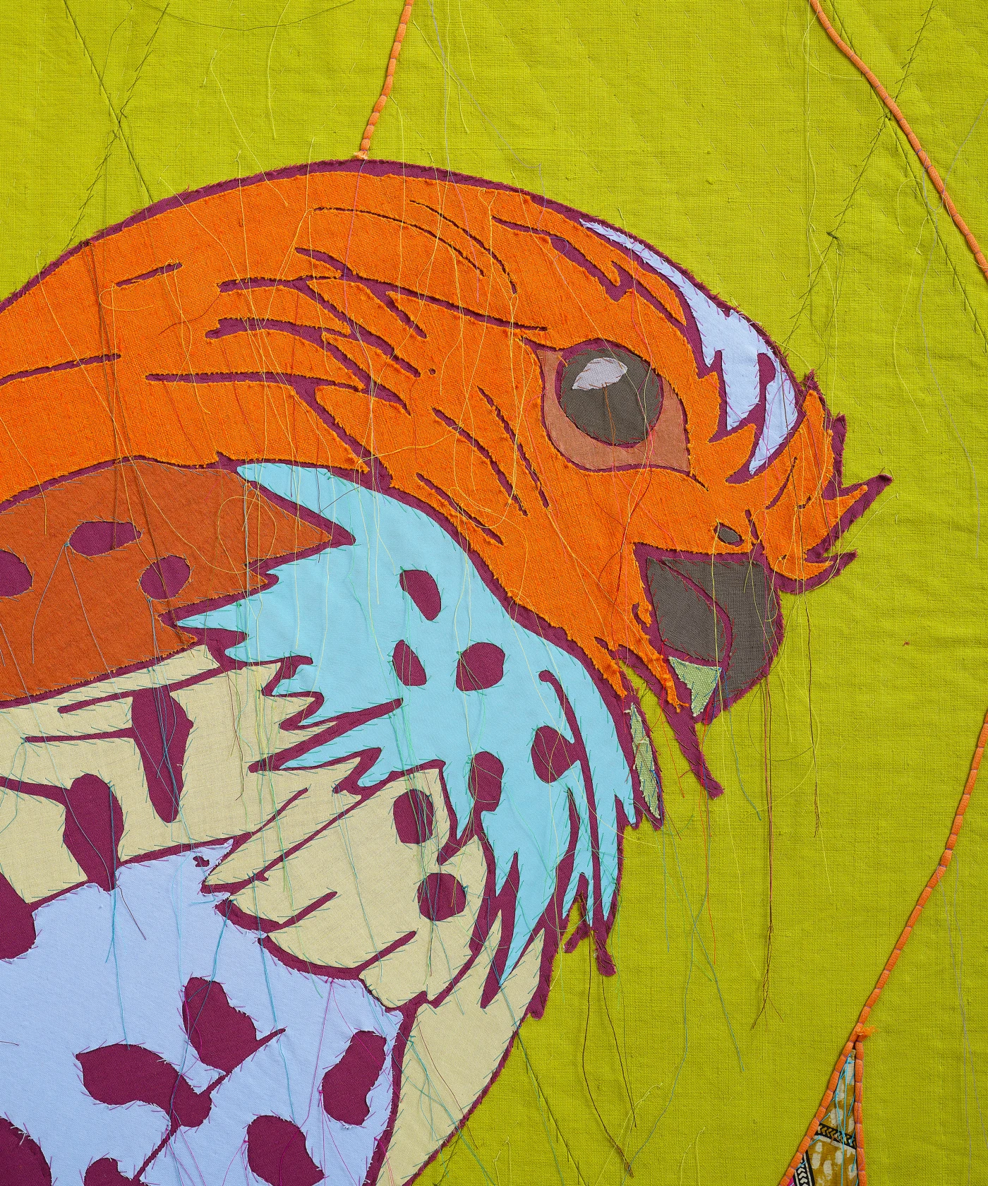 Yinka Shonibare African Bird Magic (Saker Falcon) I, 2023